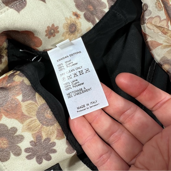 KWAIDAN Editions Layered Floral Retro Print Skirt - Picture 9 of 15